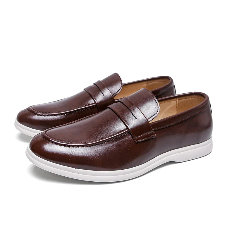 Elegant Formal Office Leather Loafers
