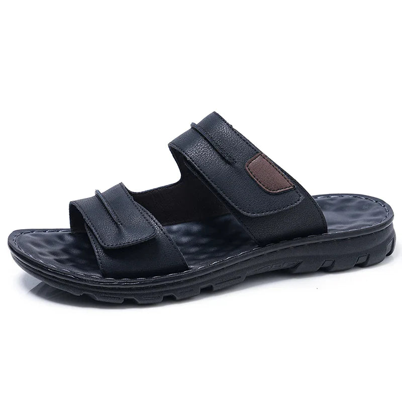 Elegant Leather Men's Sandals