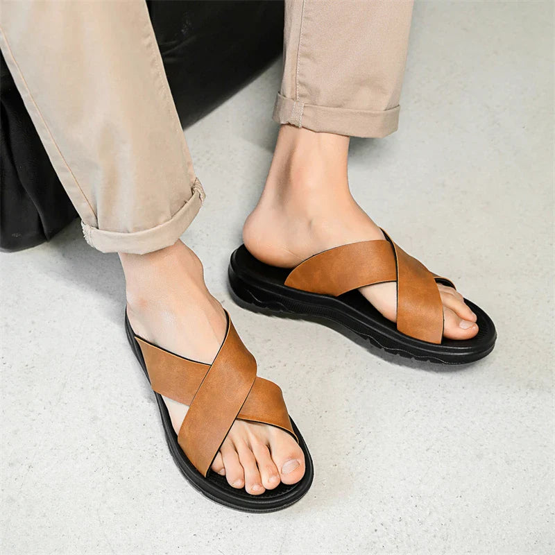 Casual Leather Sandals