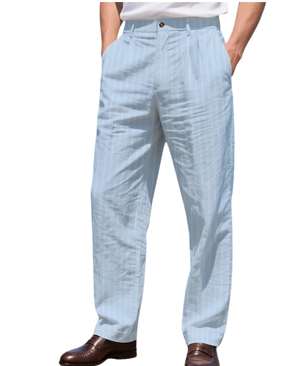 Elegant Lightweight Linen Pants