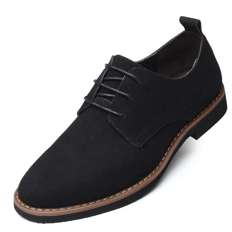 Elegant Suede Oxford Shoes