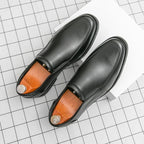 Elegant Leather Slip-On Loafers