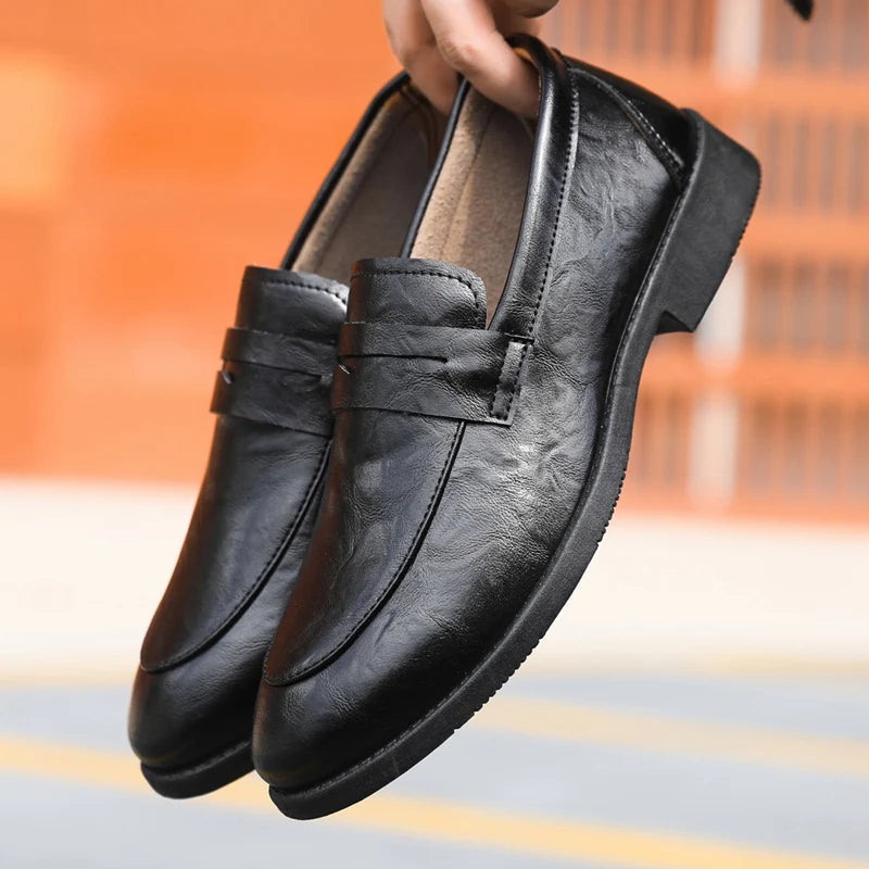 Chic Leather Loafers