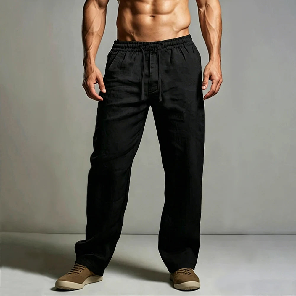 Elegant Linen Summer Pants