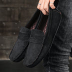 Elegant Suede Boat Loafers