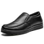 Casual Leather Slip-On Shoes