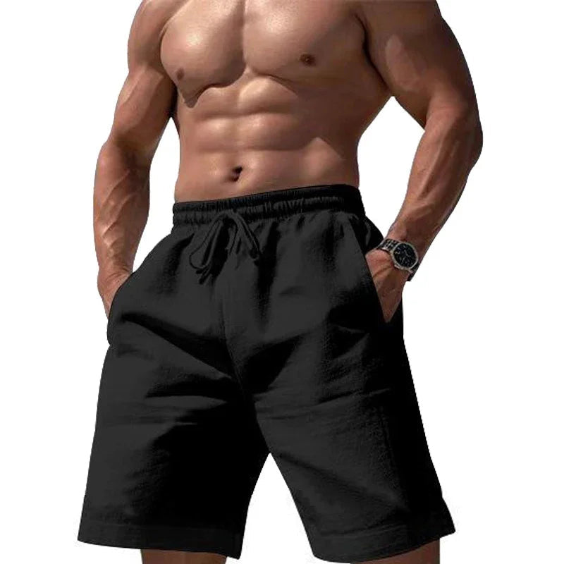 Elegant Linen Beach Shorts