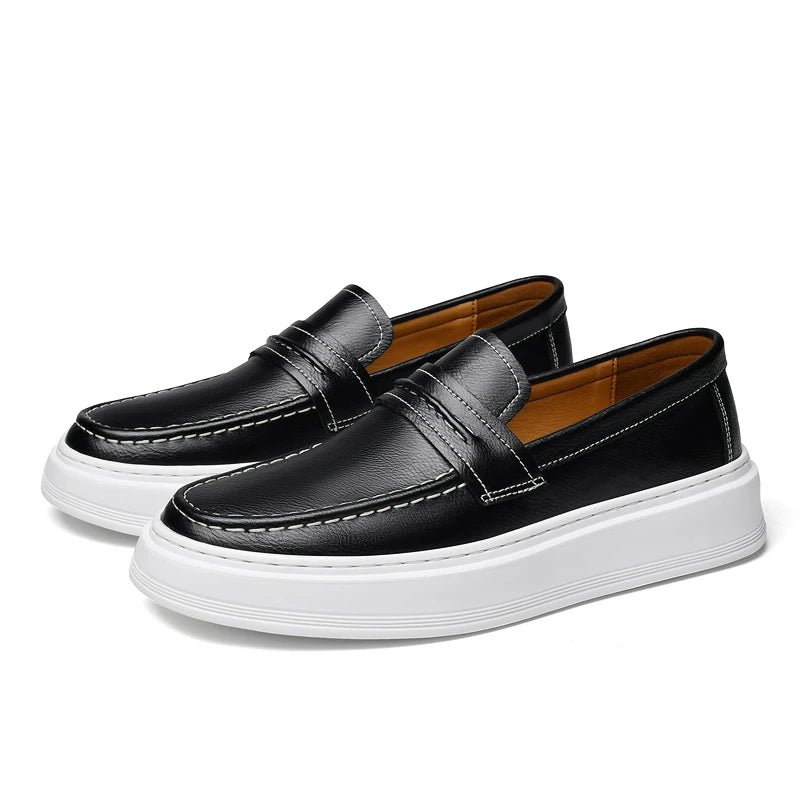 Premium Leather Loafers