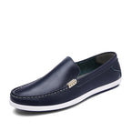 Elegant Leather Slip-On Business Shoes