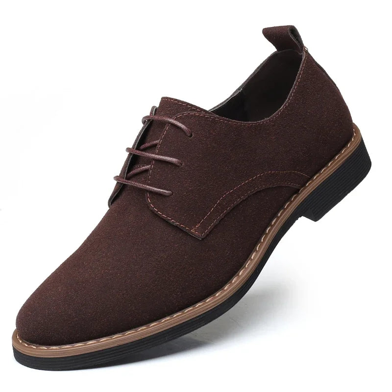 Elegant Suede Oxford Shoes