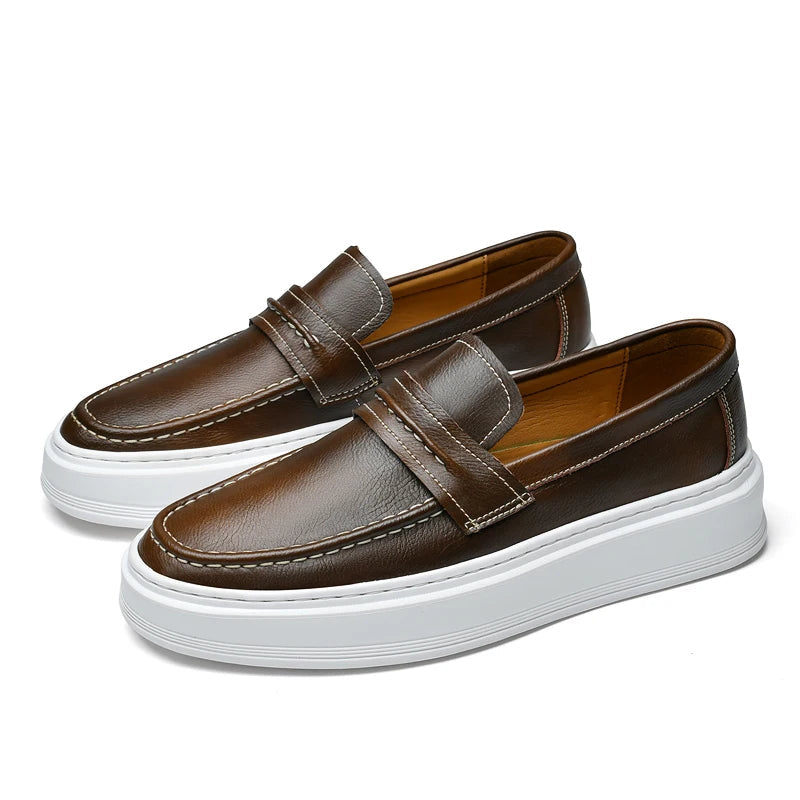 Premium Leather Loafers