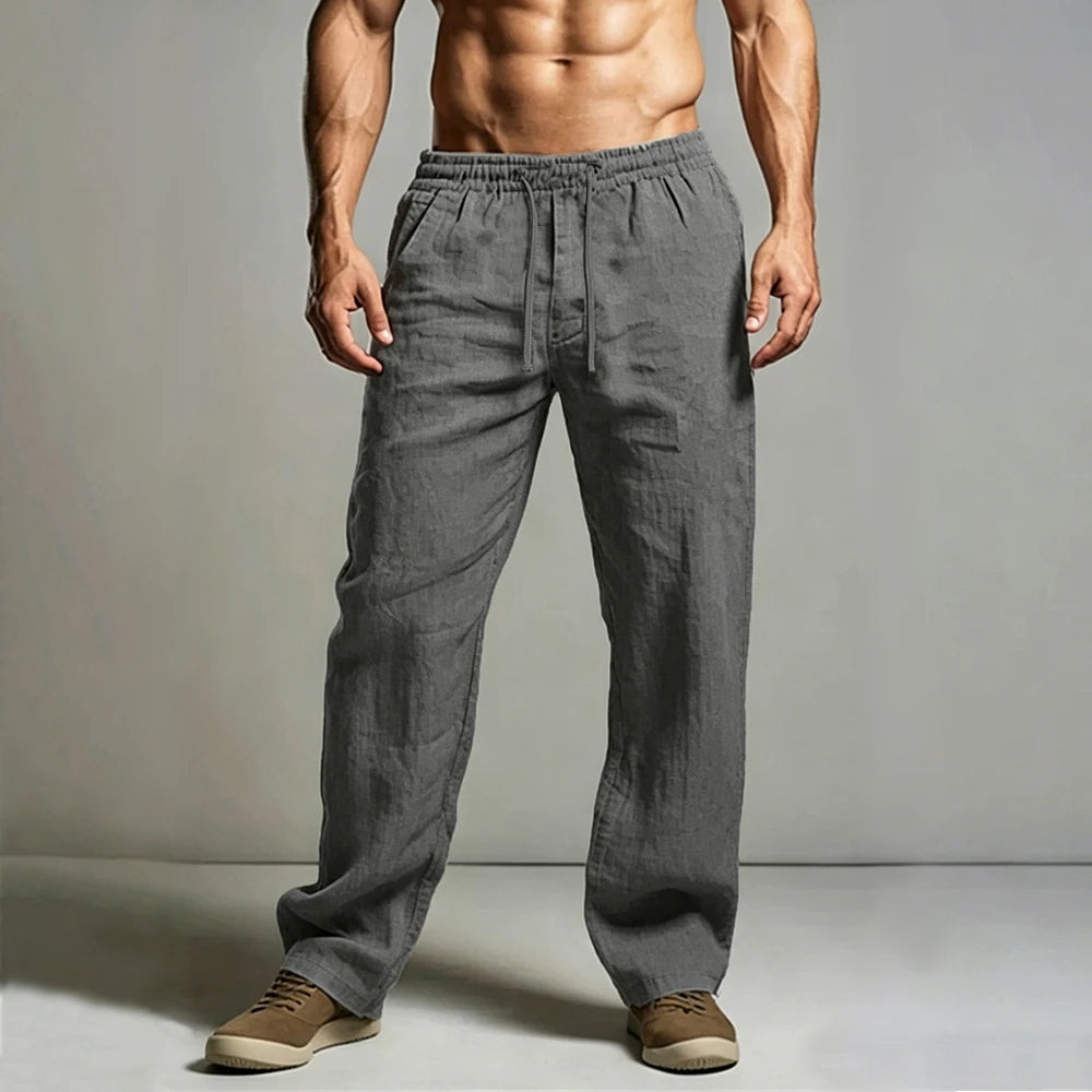 Elegant Linen Summer Pants