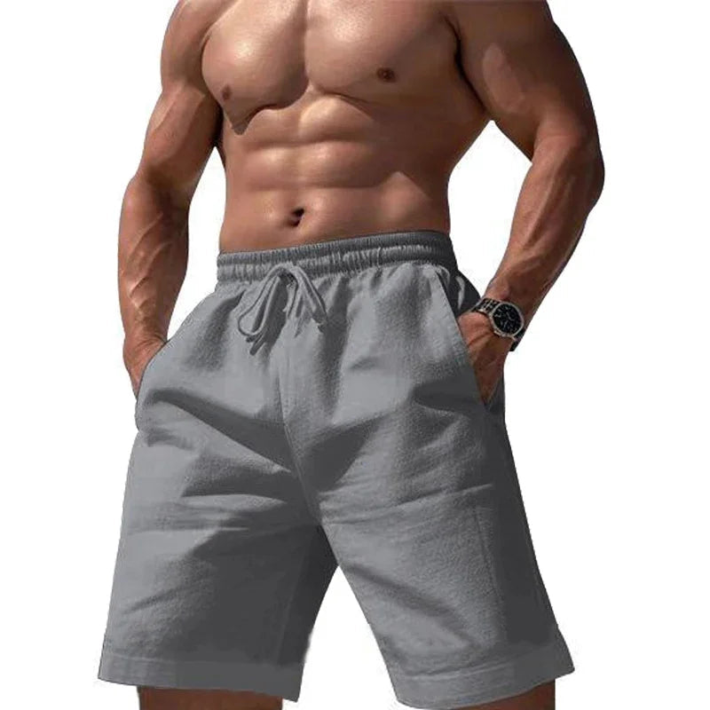 Elegant Linen Beach Shorts