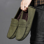 Elegant Suede Boat Loafers