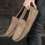 Elegant Suede Boat Loafers