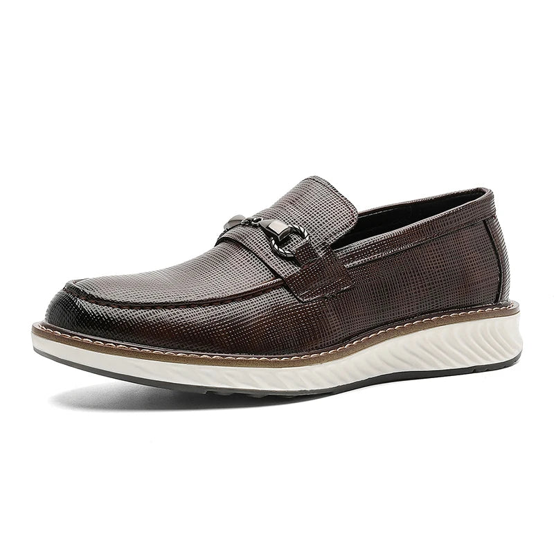 Chic Slip-On Leather Loafers