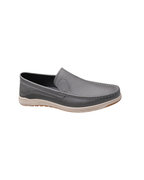 Elegant Leather Slip-On Wedding Shoes