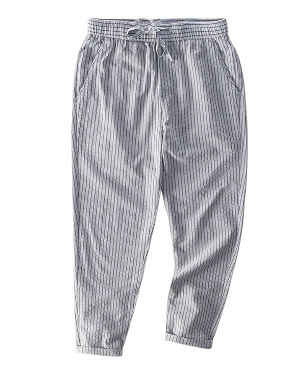 Striped Cotton Pants