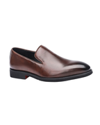 Elegant Leather Business Slip-On Shoes