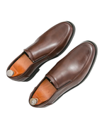 Elegant Leather Slip-On Loafers