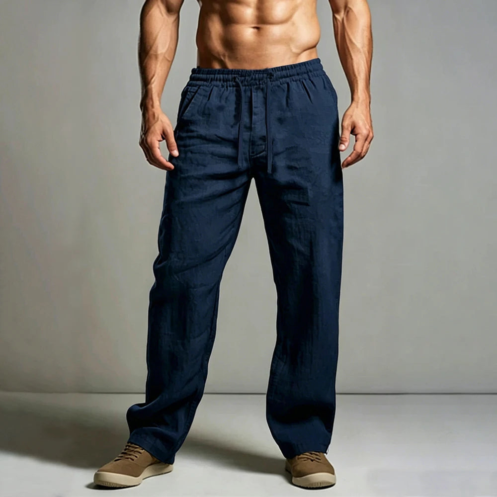 Elegant Linen Summer Pants