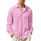 Casual Cotton Linen Men's Shirt