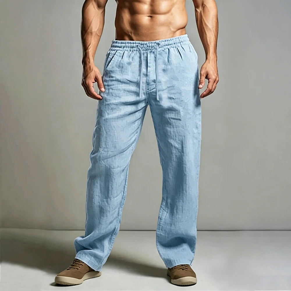 Elegant Linen Summer Pants
